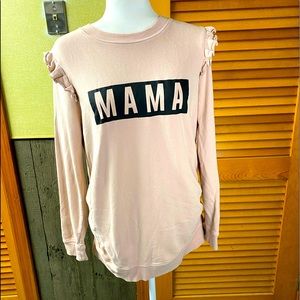 Maternity sweatshirt